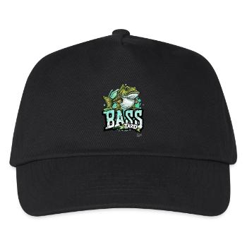 Horreur Bar Le Poisson Bâtard - Casquette de baseball Enfant - noir - Devant