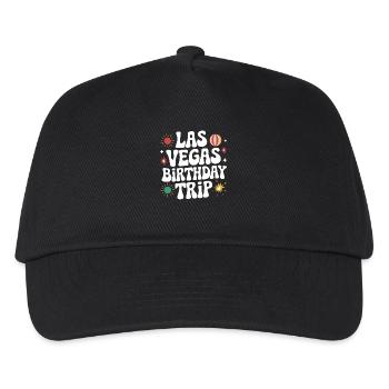 Las Vegas Geburtstagstrip - Kinder Basecap - Schwarz - Vorne