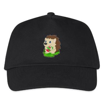Porcupine Christmas Bauble - Kids’ Baseball Cap - black - Front