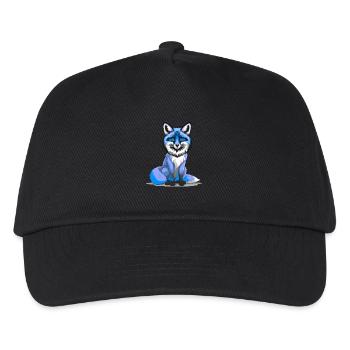Fox Wisdom Wise Clever Foxes Clever Fairy Tale - Kids’ Baseball Cap - black - Front