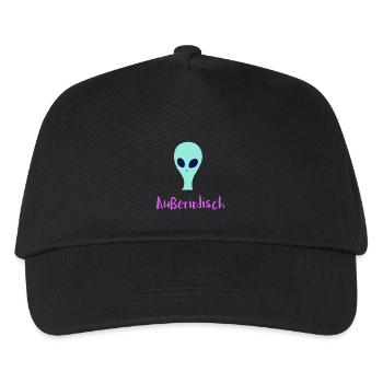 Mysterious Alien - Kids’ Baseball Cap - black - Front