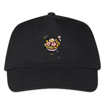 Kawaii Ramen Suppe - Kinder Basecap - Schwarz - Vorne
