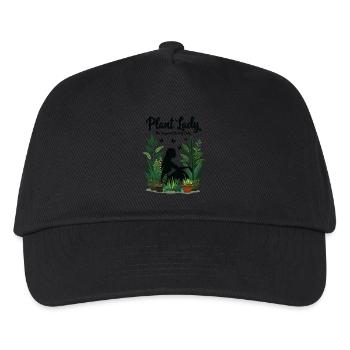 PLANT LADY - Kids’ Baseball Cap - black - Front