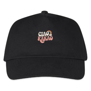 Ciao Kakao - Kinder Basecap - Schwarz - Vorne