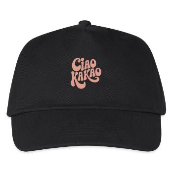 Ciao Kakao - Kinder Basecap - Schwarz - Vorne