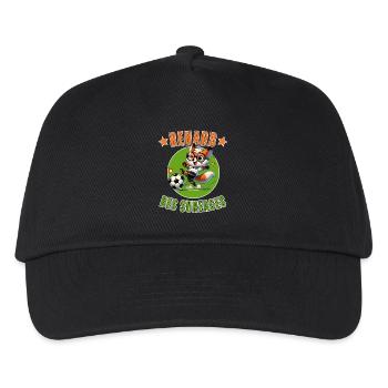 Cadeau Enfant Football Attaquant - Casquette de baseball Enfant - noir - Devant
