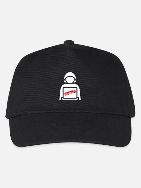 Des hackers dans l’ombre - Casquette de baseball Enfant - noir