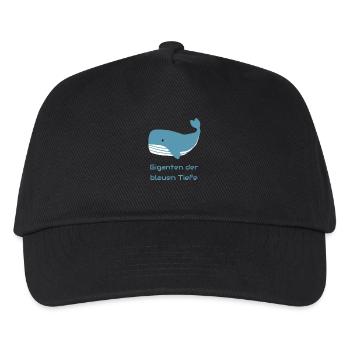 Giganten der blauen Tiefe - Kinder Basecap - Schwarz - Vorne