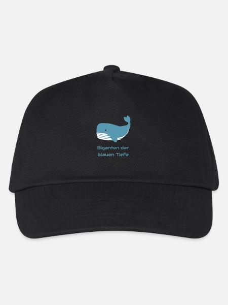 Giganten der blauen Tiefe - Kinder Basecap - Schwarz
