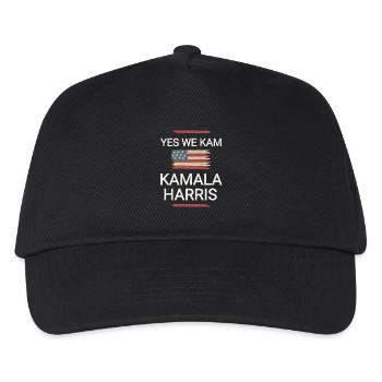 Yes We Kam - Kinder Basecap - Schwarz - Vorne