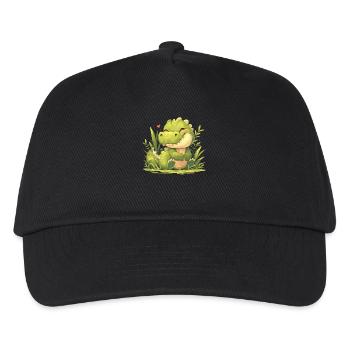 Alligatoren Alligator - Kinder Basecap - Schwarz - Vorne