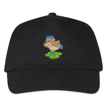 Bär Inline skating Inline skates - Kids’ Baseball Cap - black - Front