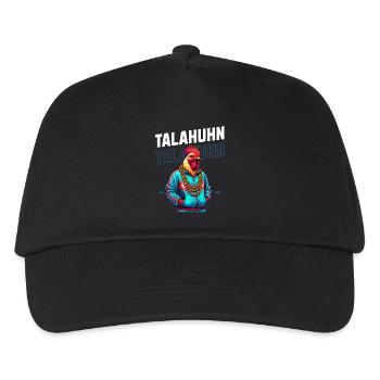 Talahuhn Talahon Talahina TikTok Trend lustig - Kinder Basecap - Schwarz - Vorne