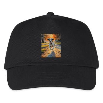 Autumn Bliss Hundeauslauf Autumn Bliss Dog Run - Kids’ Baseball Cap - black - Front