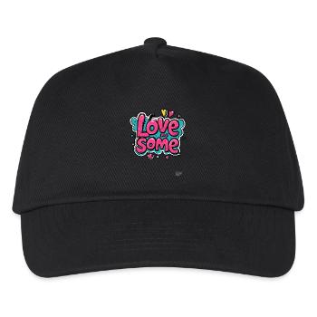 Love me this - Kids’ Baseball Cap - black - Front