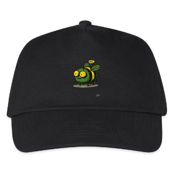 L’abeille bourdon cool et laide - Casquette de baseball Enfant - noir - Devant