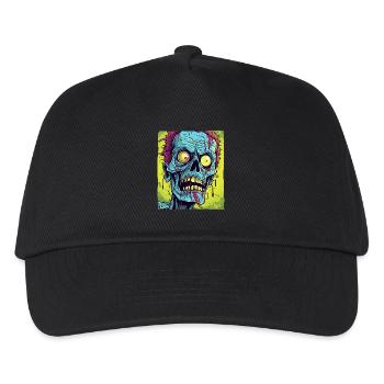The coolest zombie skull monster - Kids’ Baseball Cap - black - Front