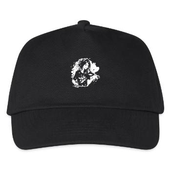 Female violinist - Kids’ Baseball Cap - black - Front