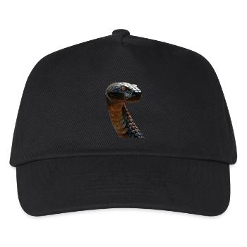 King cobra - Kids’ Baseball Cap - black - Front