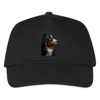 Berner Sennenhund - Kinder Basecap - Schwarz - Vorne