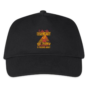 I Am This Legendary Dog Trainer Everyone Train - Kids’ Baseball Cap - black - Front