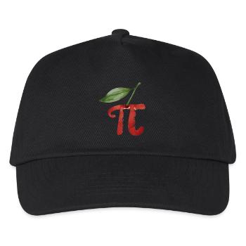 Cherry Pi Day Funny Pie Cherries 3.14 Science - Kinder Basecap - Schwarz - Vorne