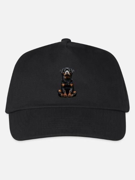 Rottweiler - Kinder Basecap - Schwarz