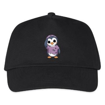 Penguin Zombie Halloween Spooky Cuteness - Kids’ Baseball Cap - black - Front