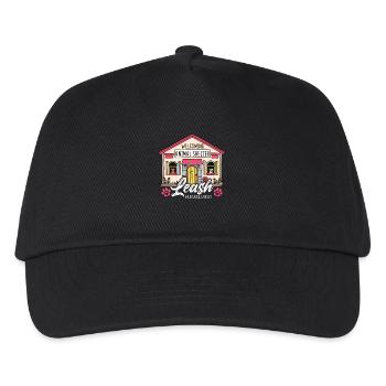 Animal Shelter Leash And Love Expert Dog Owner - Kids’ Baseball Cap - black - Front