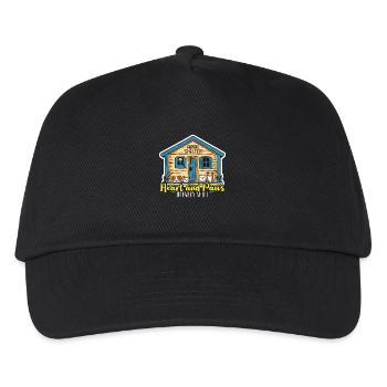 Animal Shelter Heart And Paws In Every Dog Owner - Kids’ Baseball Cap - black - Front