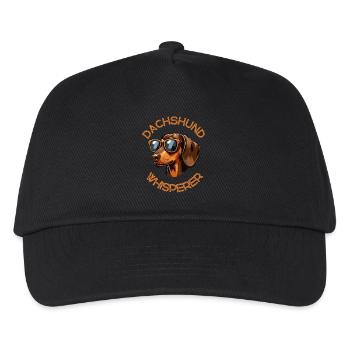 Dachshund Whisperer - Cadeaux drôles de teckel - Casquette de baseball Enfant - noir - Devant