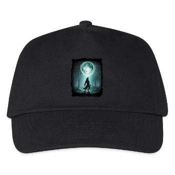 Werwolf - der Ruf des Vollmondes - Kinder Basecap - Schwarz - Vorne
