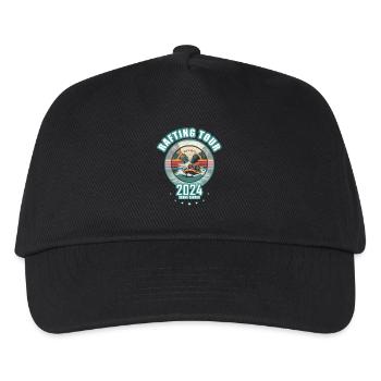 2024 Grand Canyon Wildwasser Rafting Tour - Kinder Basecap - Schwarz - Vorne