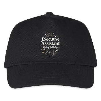 Assistante du Directeur Général Expert Multitâche - Casquette de baseball Enfant - noir - Devant
