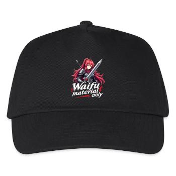 WAIFU MATERIAL ONLY - Warrior - Casquette de baseball Enfant - noir - Devant