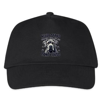 Cane Corso Italiano Funny Cane Corso Gift - Kids’ Baseball Cap - black - Front