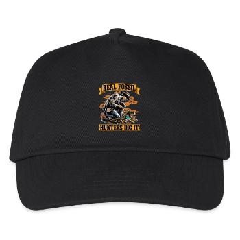 Real Fossil Hunters Dig It Loves Fossil Collecting - Kinder Basecap - Schwarz - Vorne