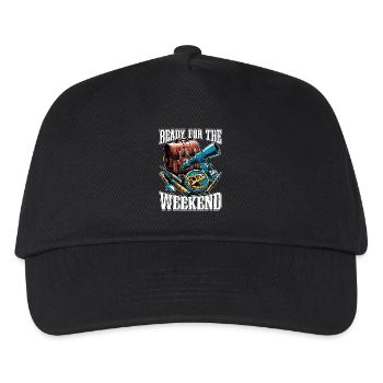Fossil Hunter Ready For The Weekend Geologist - Kids’ Baseball Cap - black - Front
