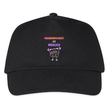 Independence is possible - Kids’ Baseball Cap - black - Front