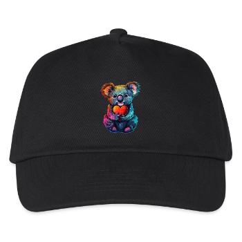 Koala - Kinder Basecap - Schwarz - Vorne