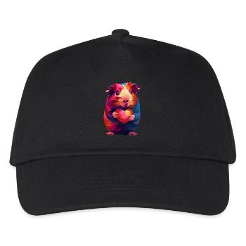Guinea pig - Kids’ Baseball Cap - black - Front