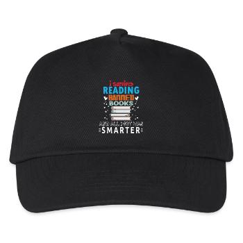 Womens I Survived Reading Banned Books - Kids’ Baseball Cap - black - Front