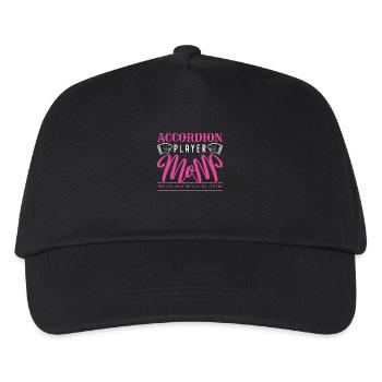 Accordéoniste Maman L’idole La mélomane - Casquette de baseball Enfant - noir - Devant