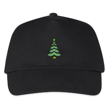 Christmas Tree - Kids’ Baseball Cap - black - Front