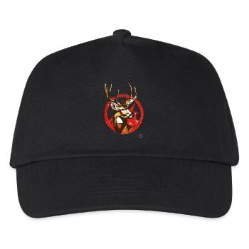 Soviet-Communist: Propaganda Hirsch - Kids’ Baseball Cap - black - Front