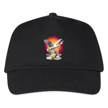 Seagulls Seagull Seagulls Maritime Sunset - Kids’ Baseball Cap - black - Front