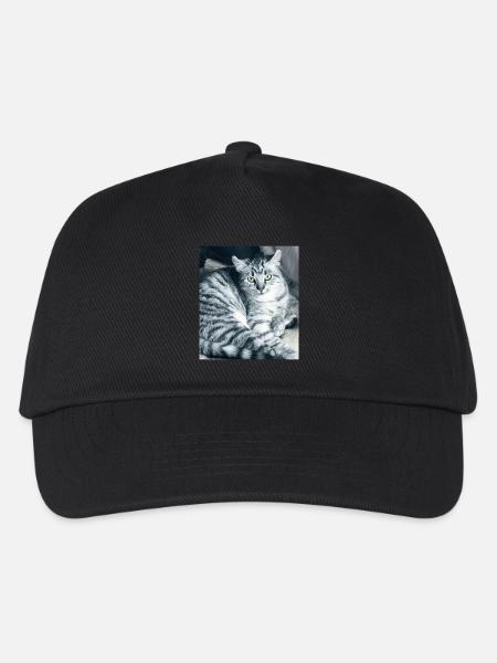 My sweet Cat - Kinder Basecap - Schwarz