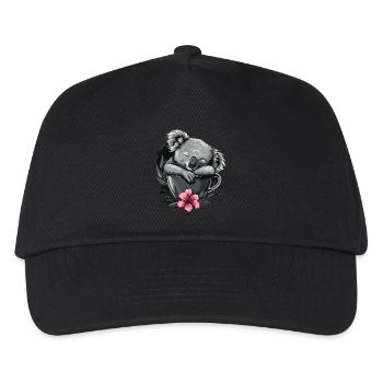 Koala - Kinder Basecap - Schwarz - Vorne
