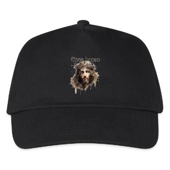 Ecce homo - Kinder Basecap - Schwarz - Vorne