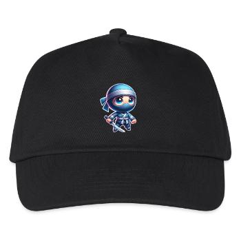 Ninja - Kids’ Baseball Cap - black - Front